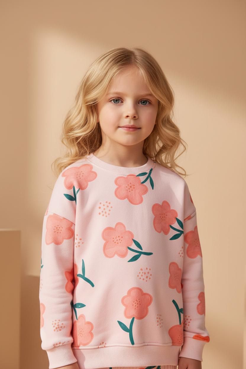 Çiçek Baskılı İkili Takım