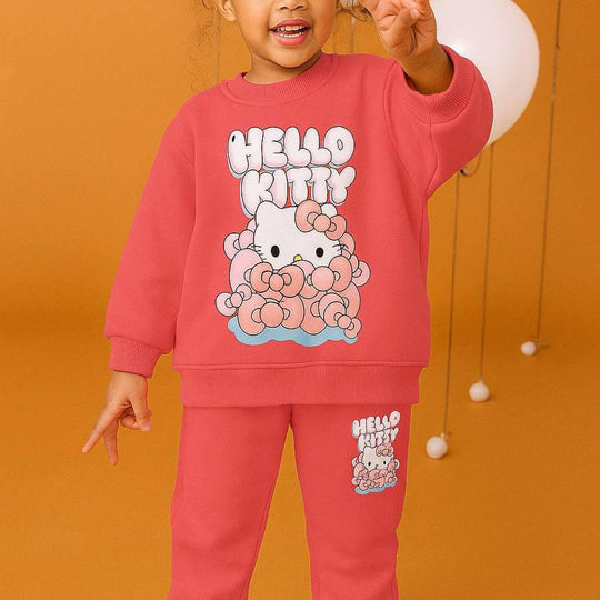 Hello Kitty Baskılı İkili Takım