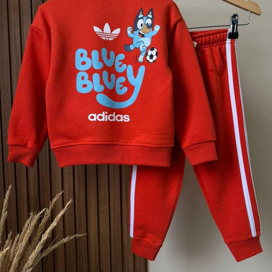 Bluey Baskılı İkili Takım-Turuncu