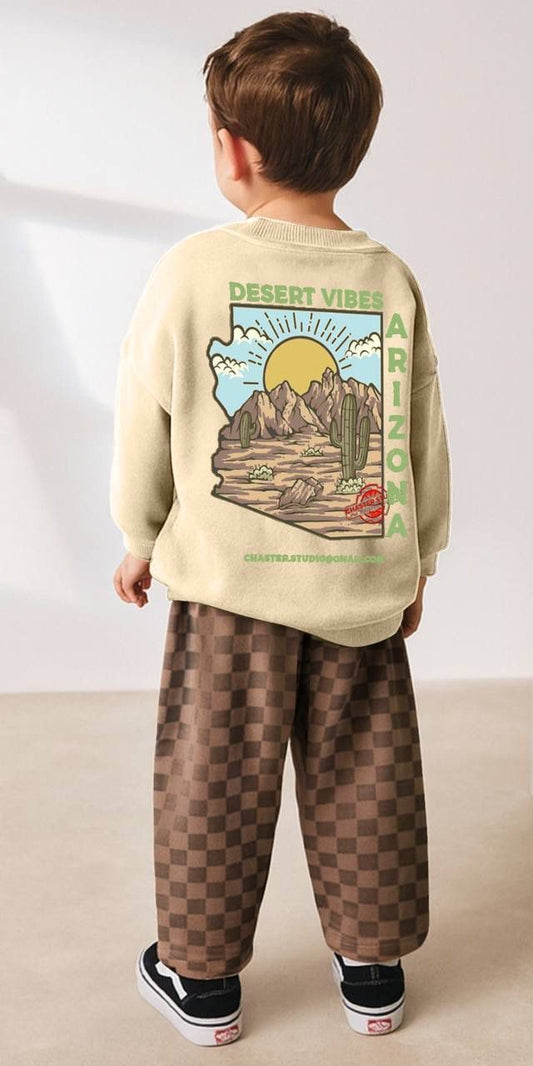 Desert Baskılı İkili Takım