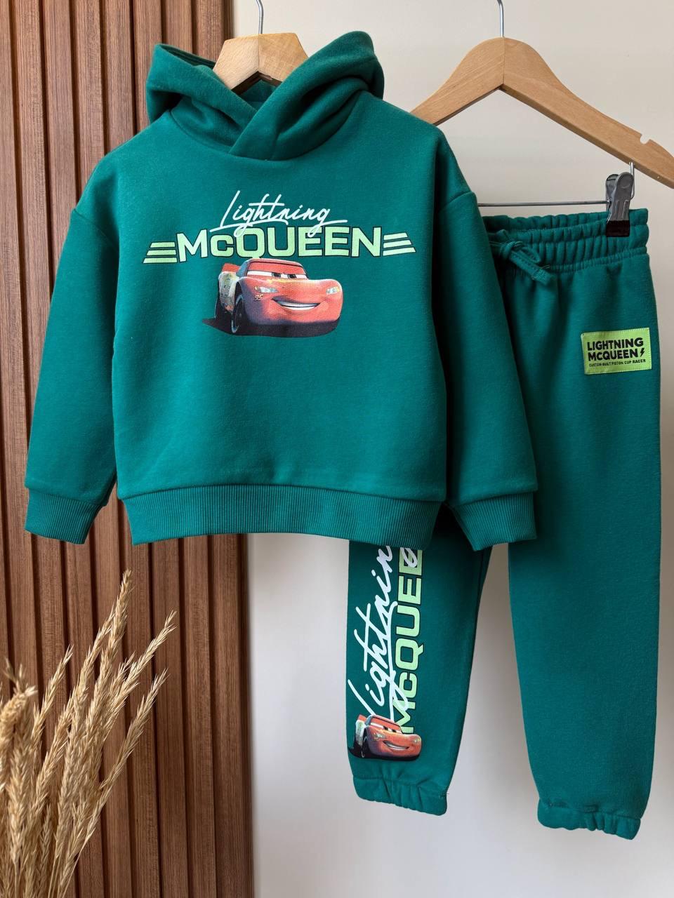 ⚡ Lightning McQueen "Turbo Mode" Pamuklu Takım