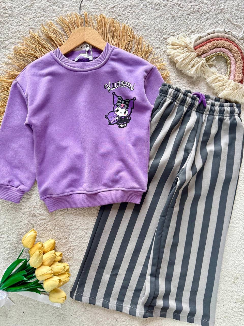 Kuromi Temalı İkili Eşofman Takımı