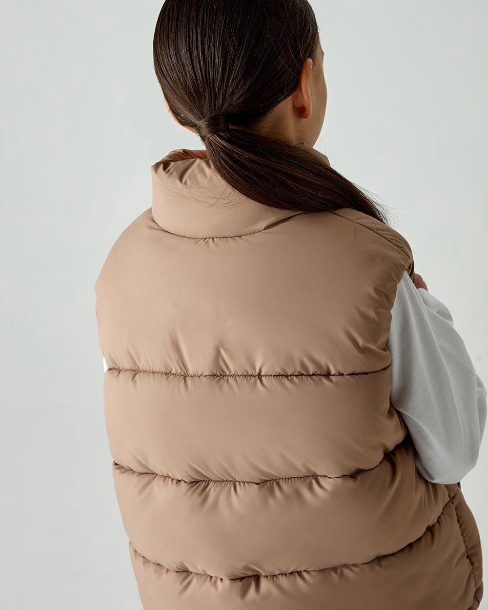 Şişme Yelek Kahverengi