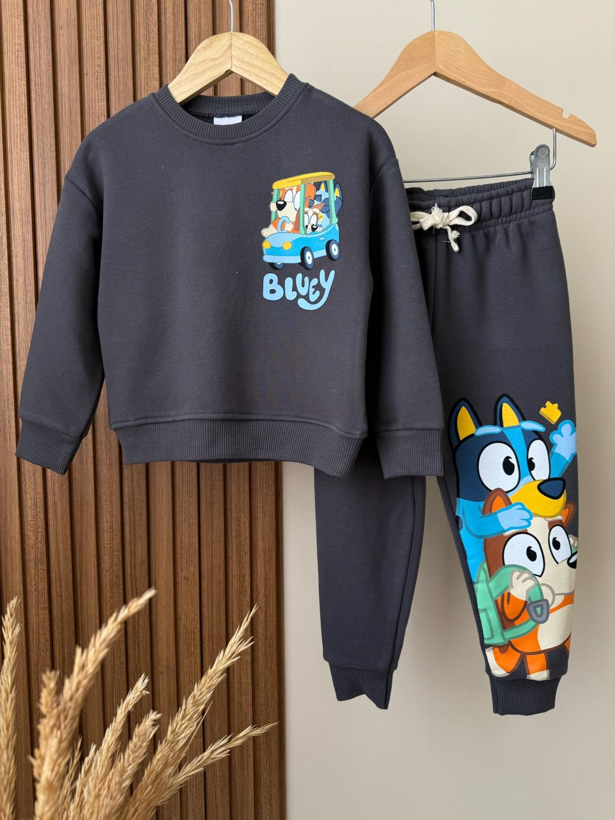 Bluey Baskılı İkili Takım