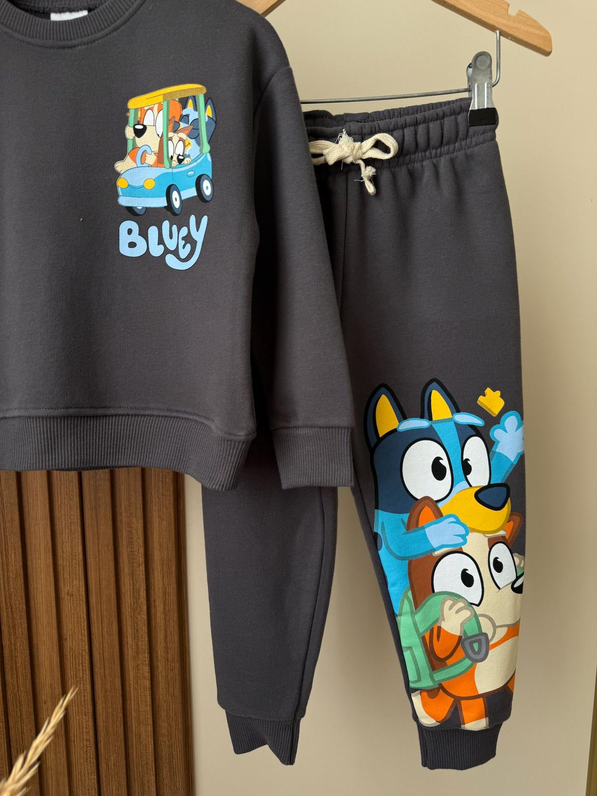 Bluey Baskılı İkili Takım