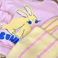 Bunny Baskılı İkili Takım