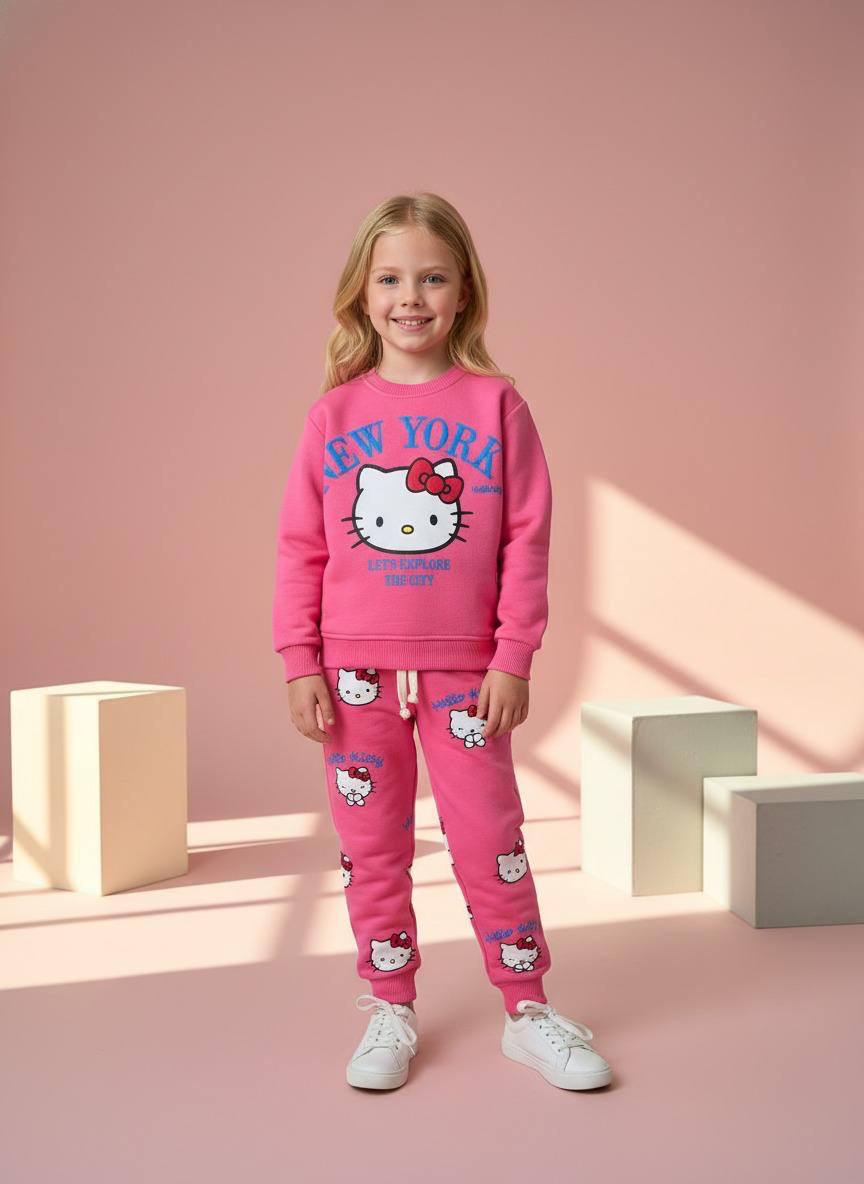 Hello Kitty New York Pamuklu Takım